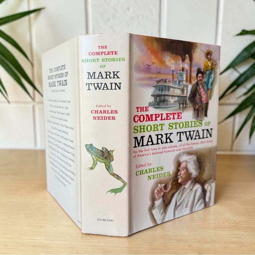 The Complete Short Stories of Mark Twain | Vintage Doubleday Hardcover | 1957